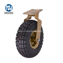 8 Inch Swivel Rubber Pneumatic Caster Wheel